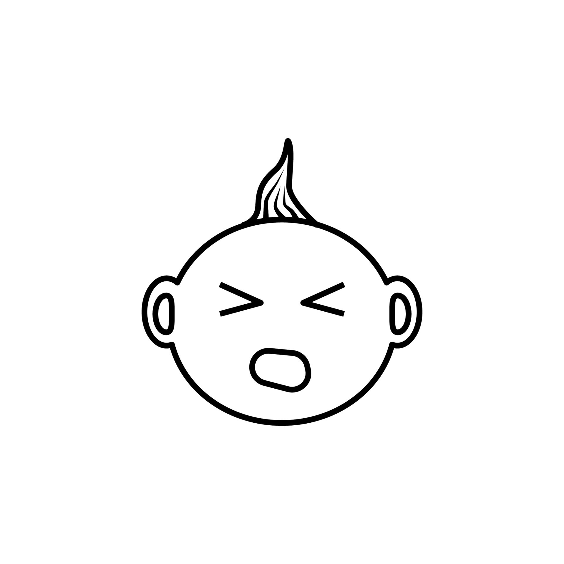 Crying Baby Vector Icon Illustration 23245429 Vector Art At Vecteezy Crying Baby Vector Icon Illustration 23245429 Vector Art At Vecteezy