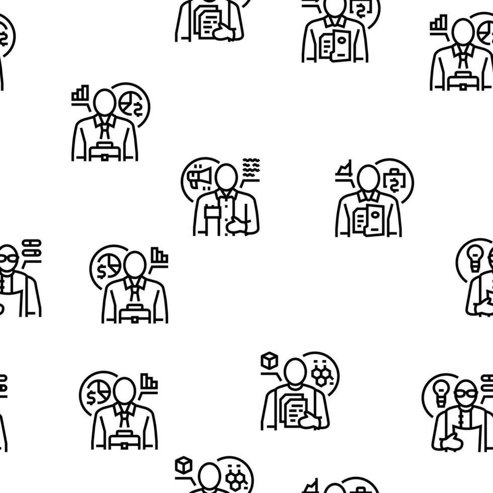 scientist laboratory lab science vector seamless pattern