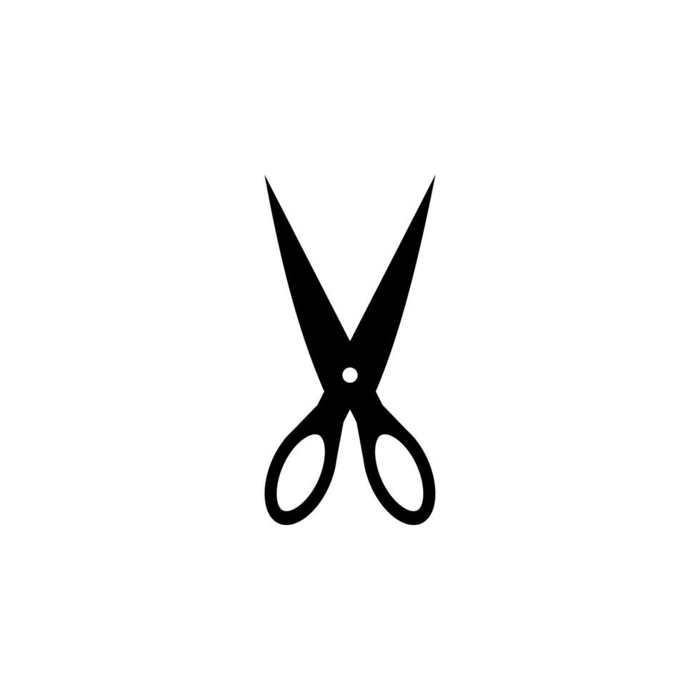 Scissors vector icon illustration