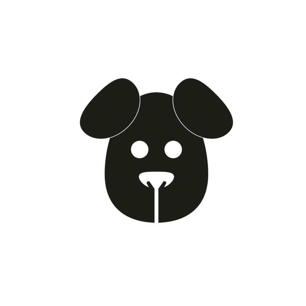 cute dog vector icon illustration
