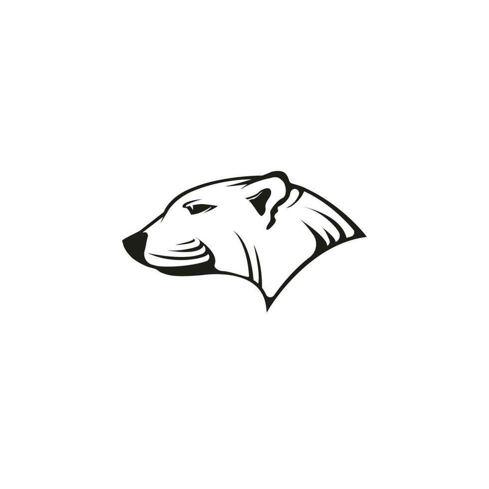 JAGUAR HEAD vector icon illustration