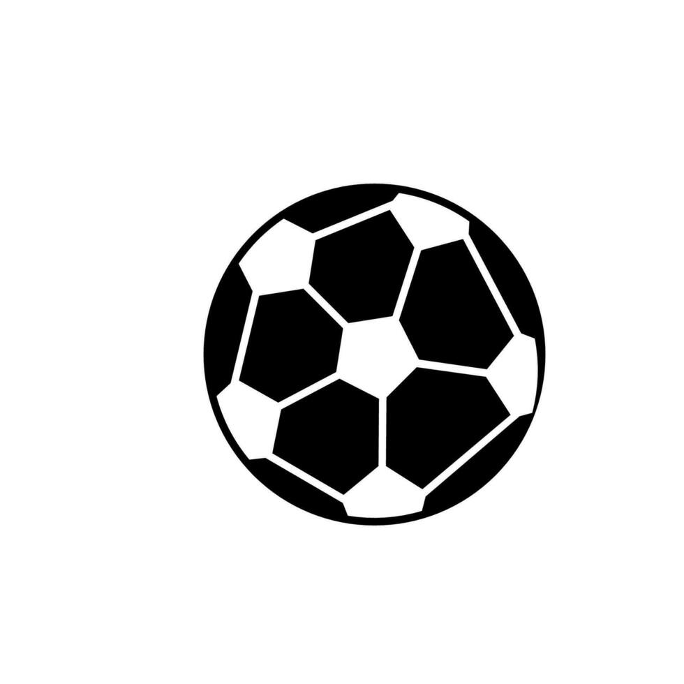 fútbol pelota vector icono ilustración