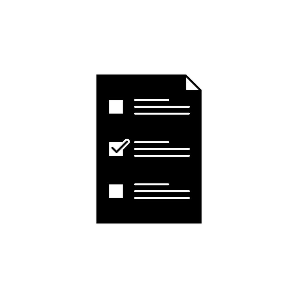 list, check mark vector icon illustration