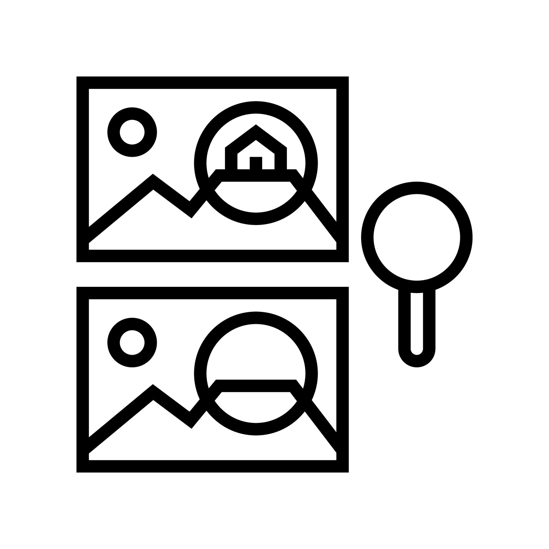 find the difference line icon vector illustration 23246710 Vector Art ...