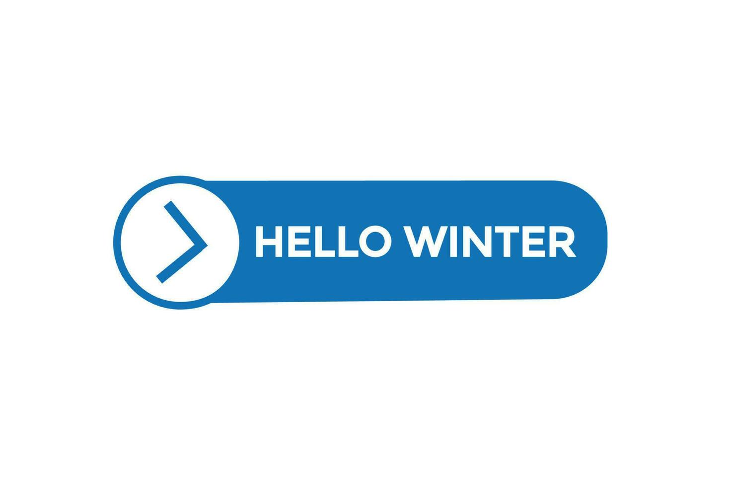 hello winter vectors.sign label bubble speech hello winter vector