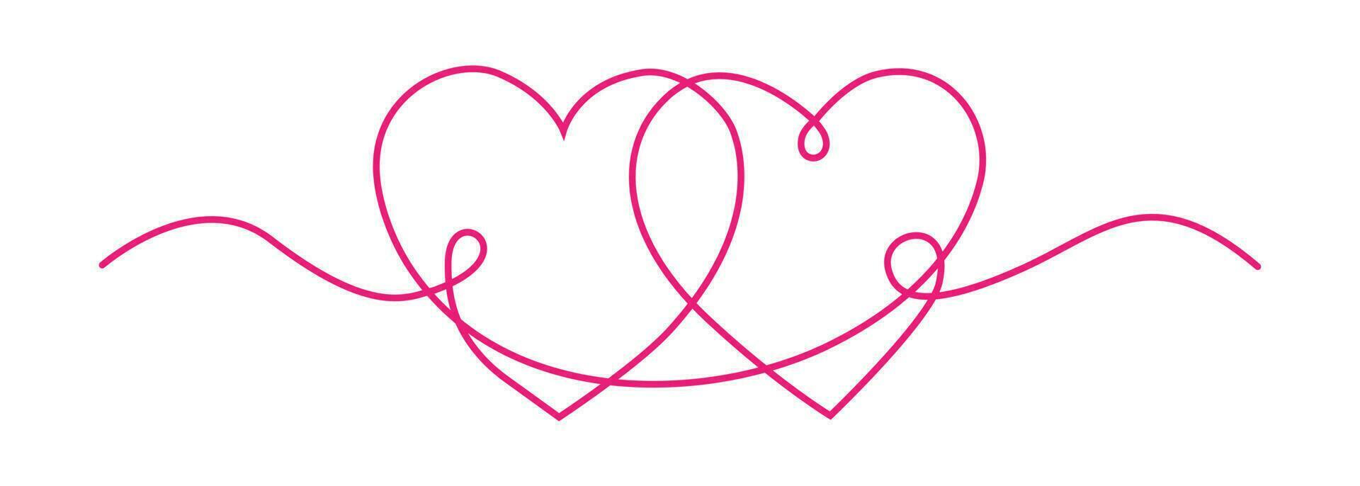 minimalist couple outline symbol isolated vector