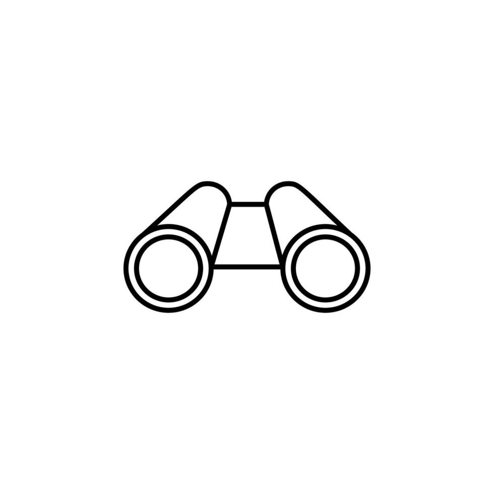 binoculars vector icon illustration