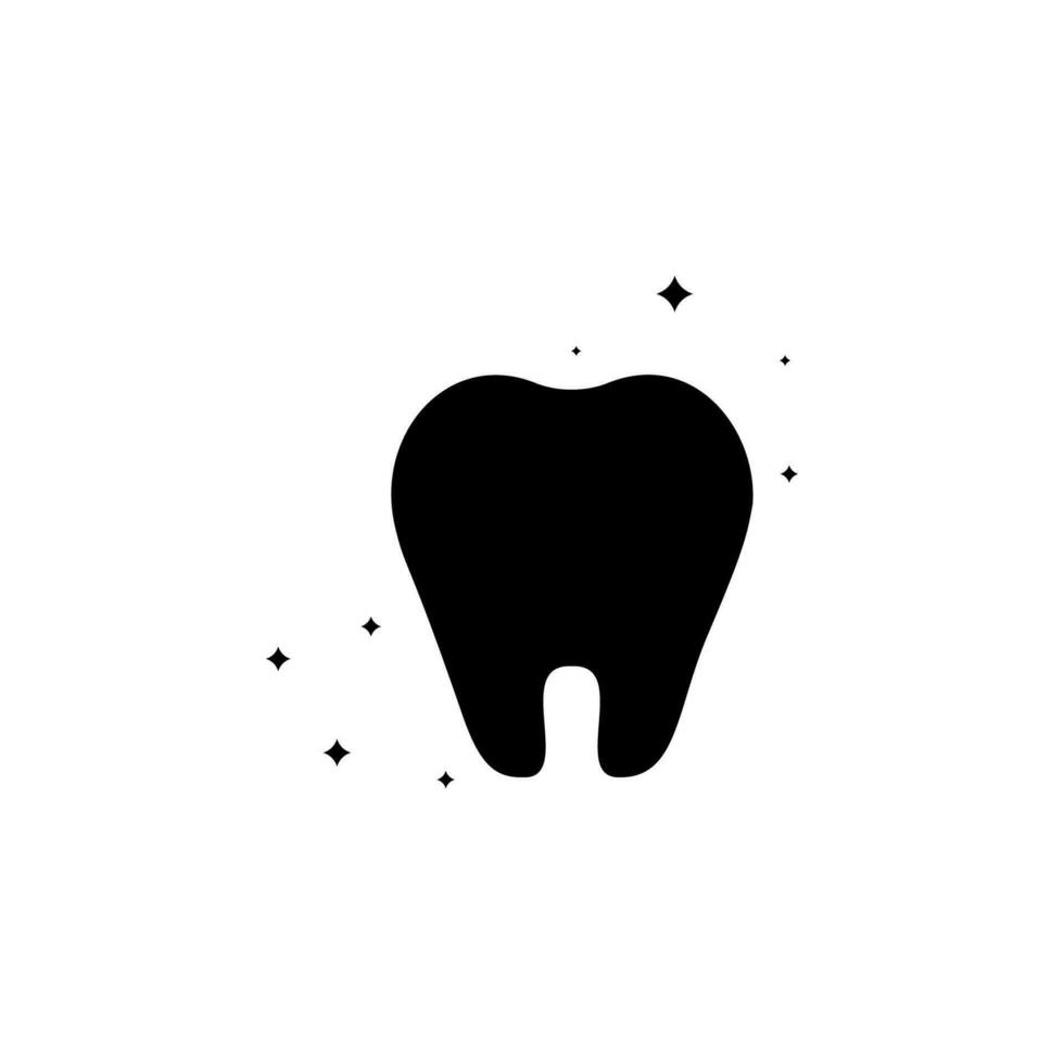 clean teeth vector icon illustration