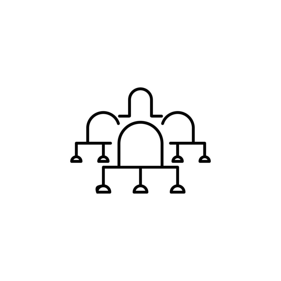 nano robots vector icon illustration