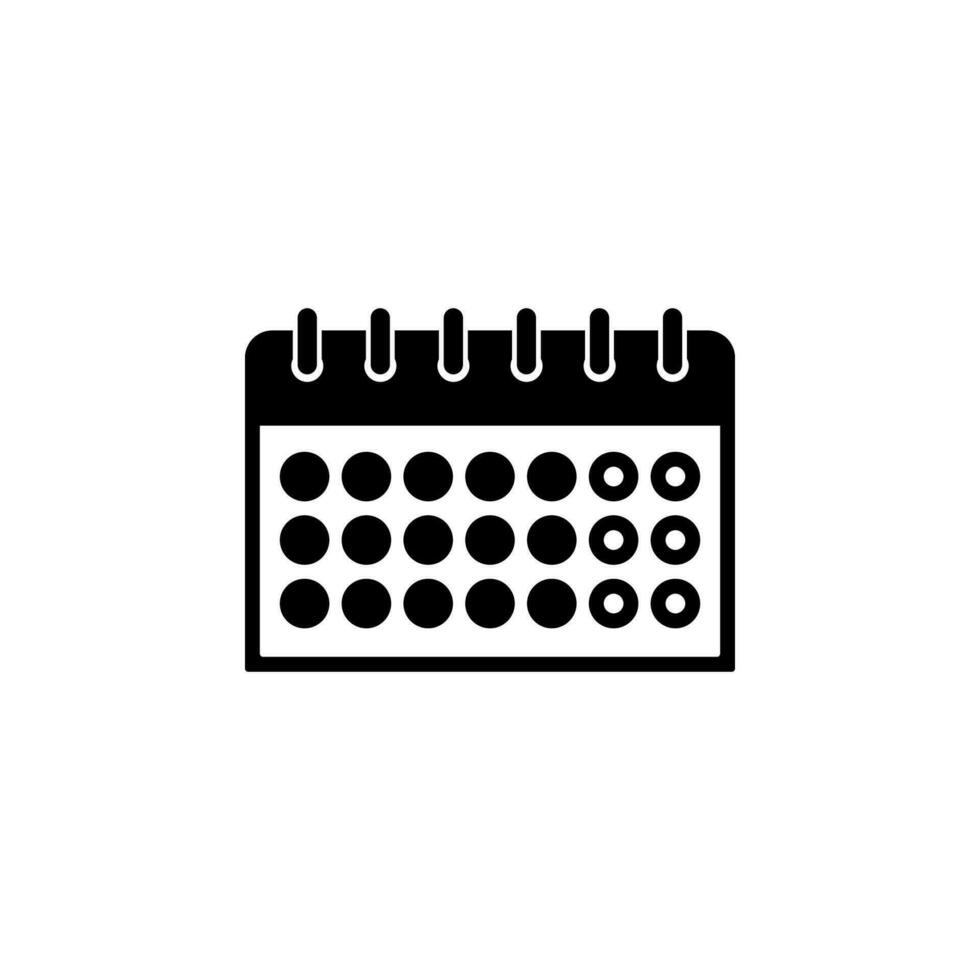 date search on calendar vector icon illustration