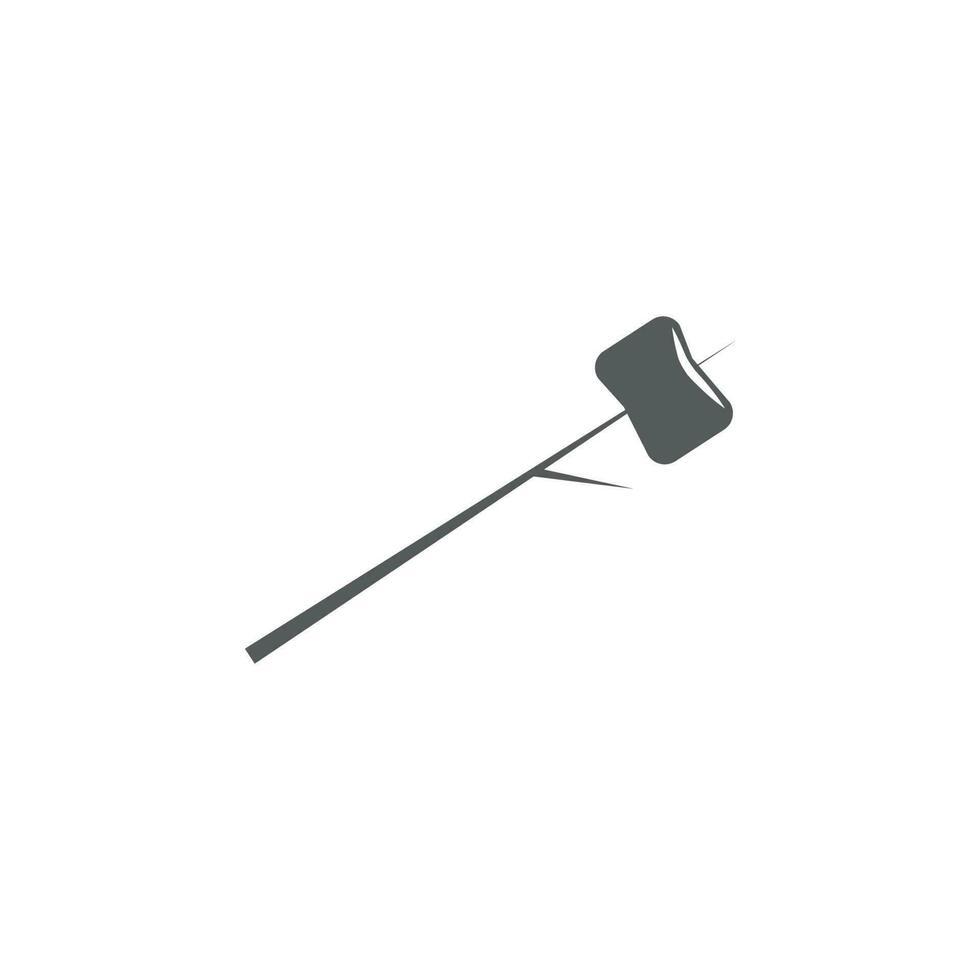 Selfie stick vector icon illustration