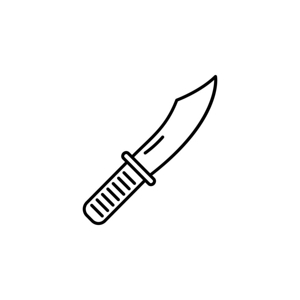 knife vector icon illustration