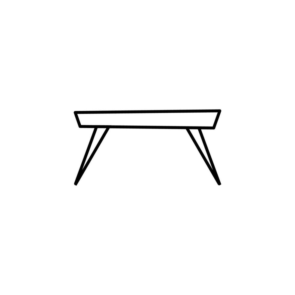 mesa vector icono ilustración
