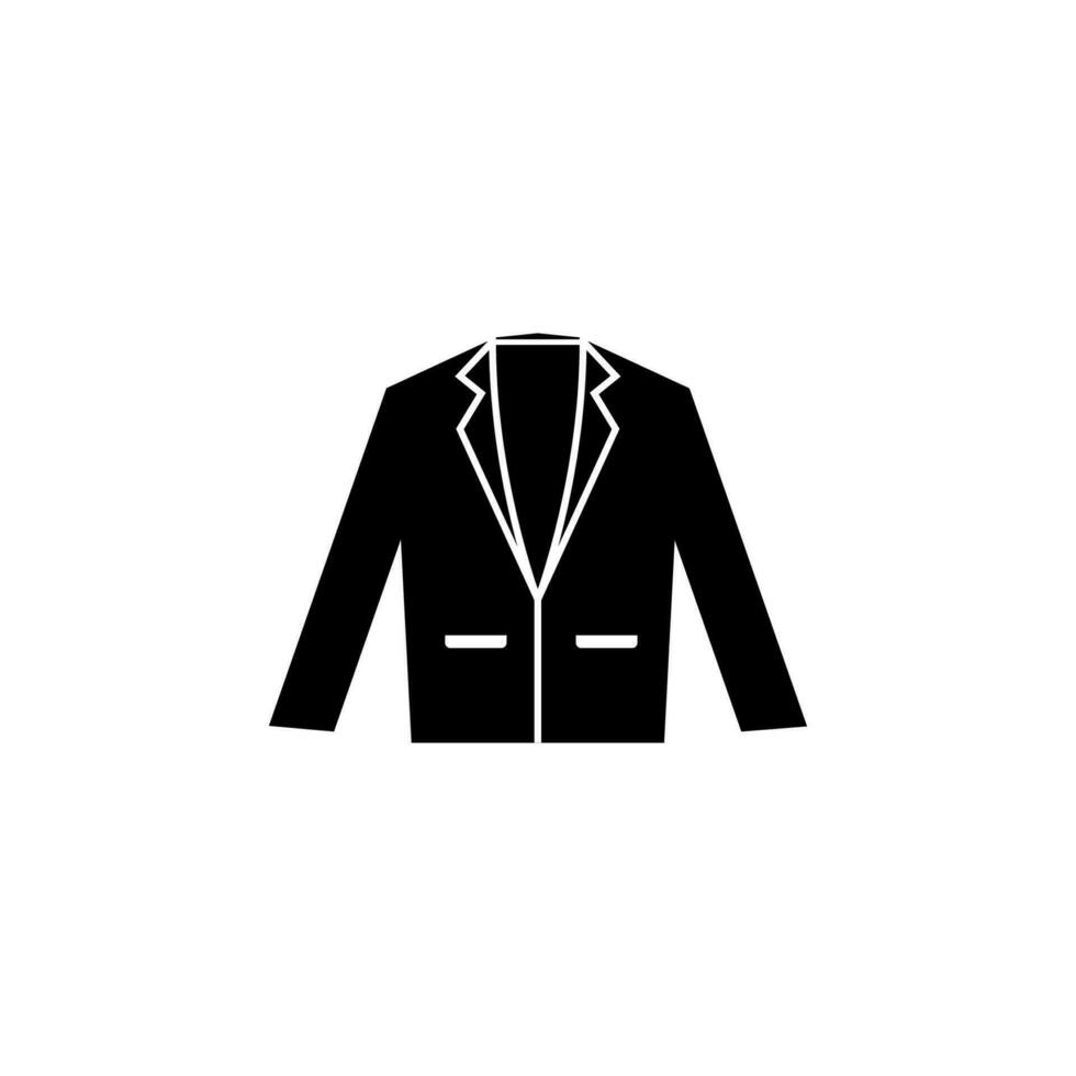 jacket vector icon illustration
