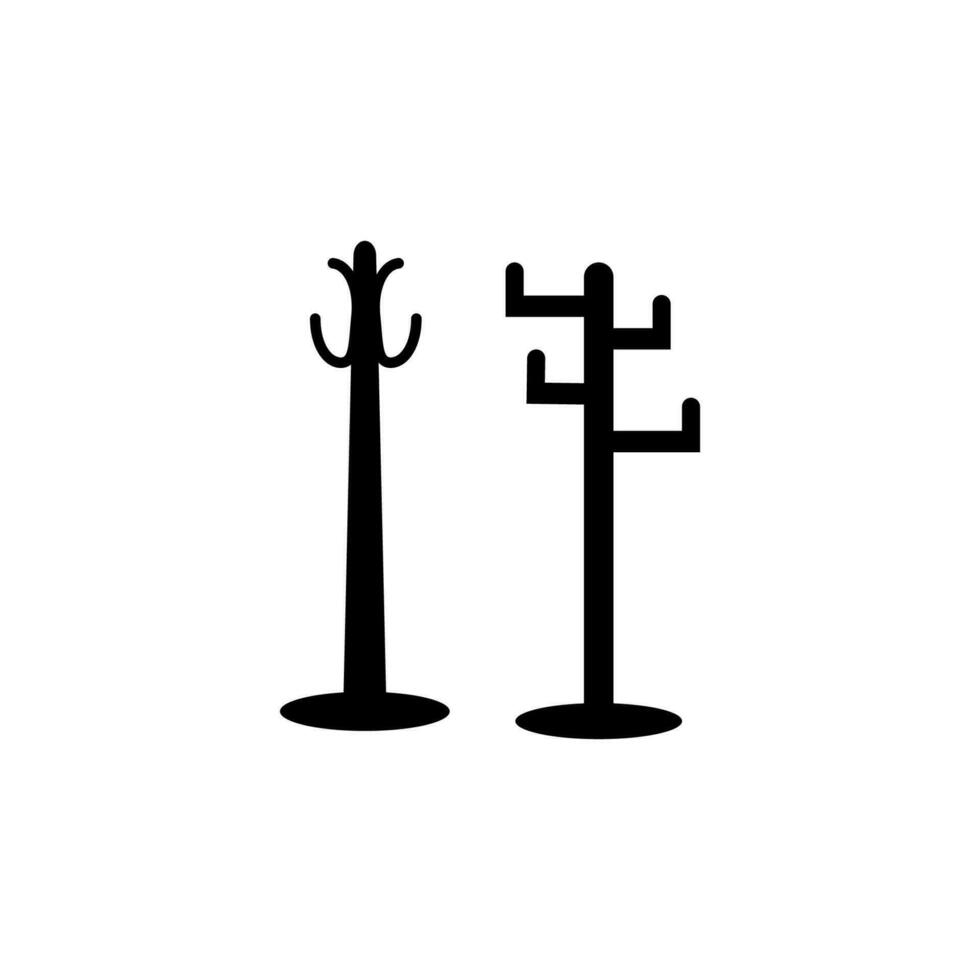 coat stand vector icon illustration