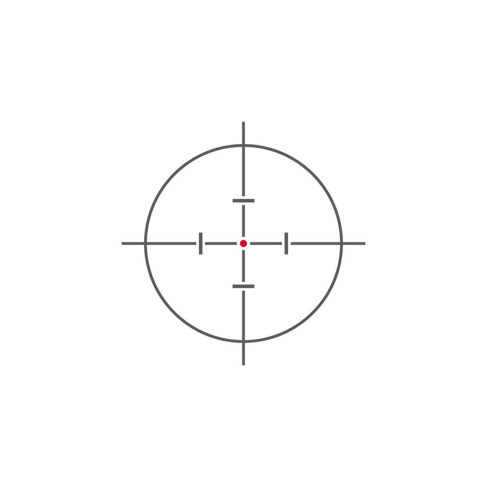 aim vector icon illustration