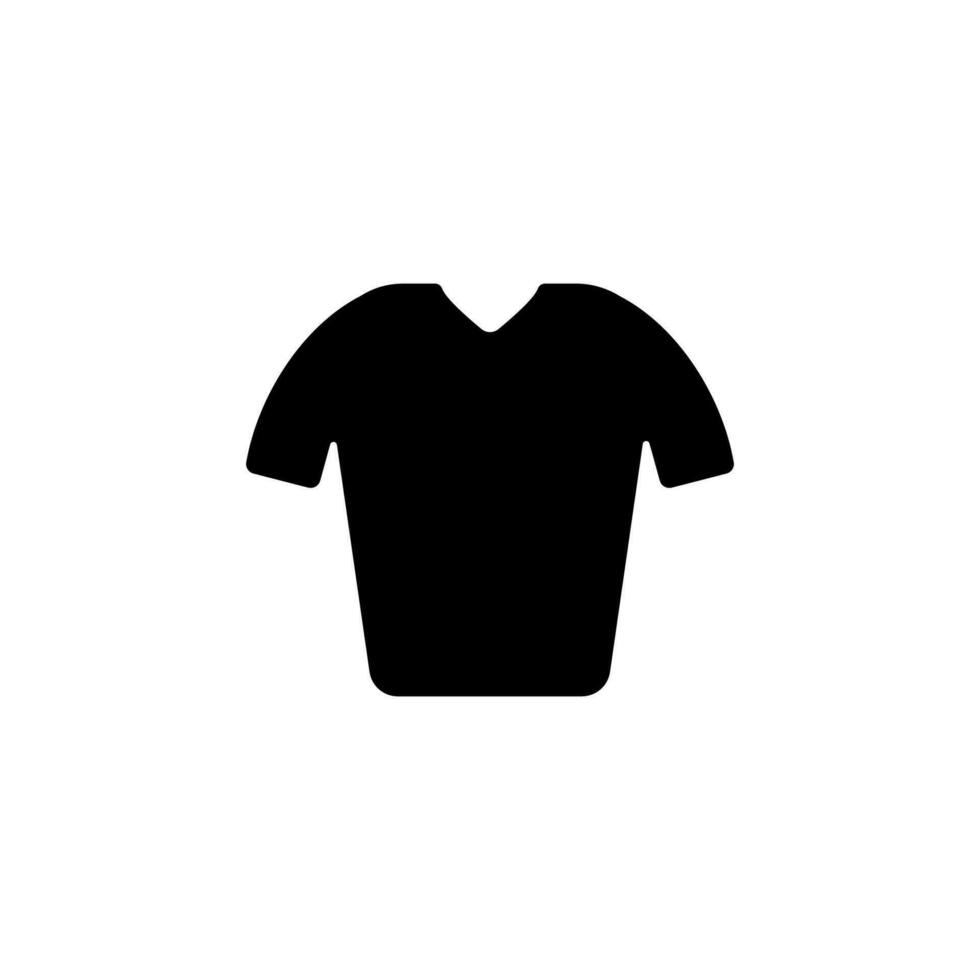 T-shirt vector icon illustration