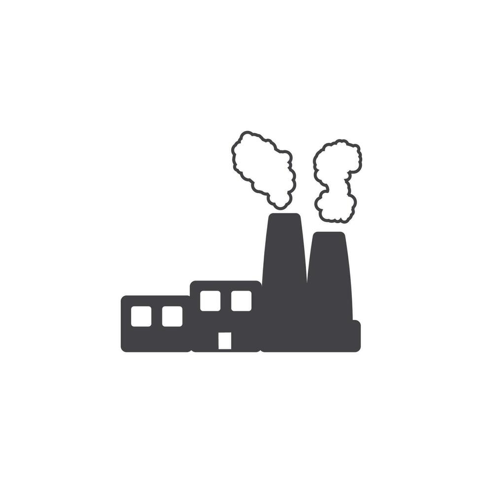 factory vector icon illustration