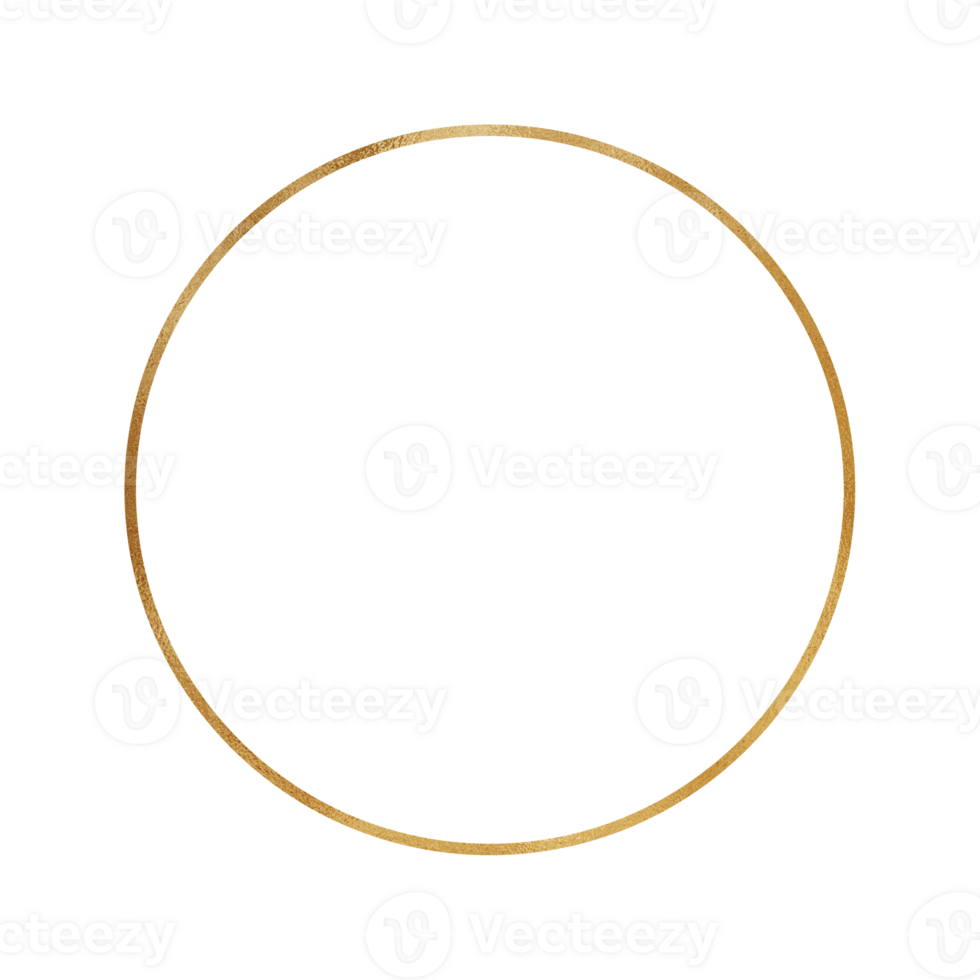 Golden Circle Outline png