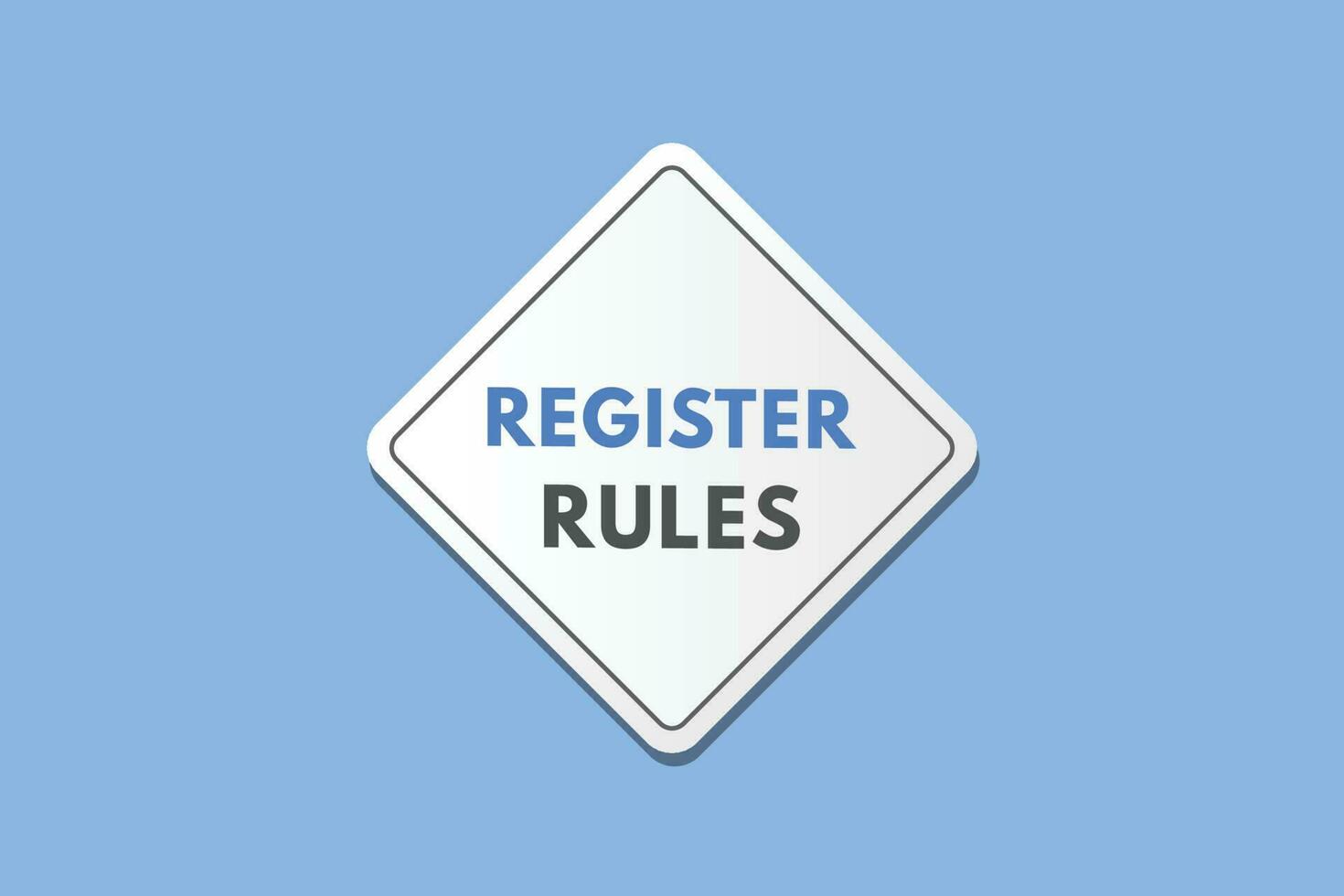 Golden rules text Button. Golden rules Sign Icon Label Sticker Web Buttons vector