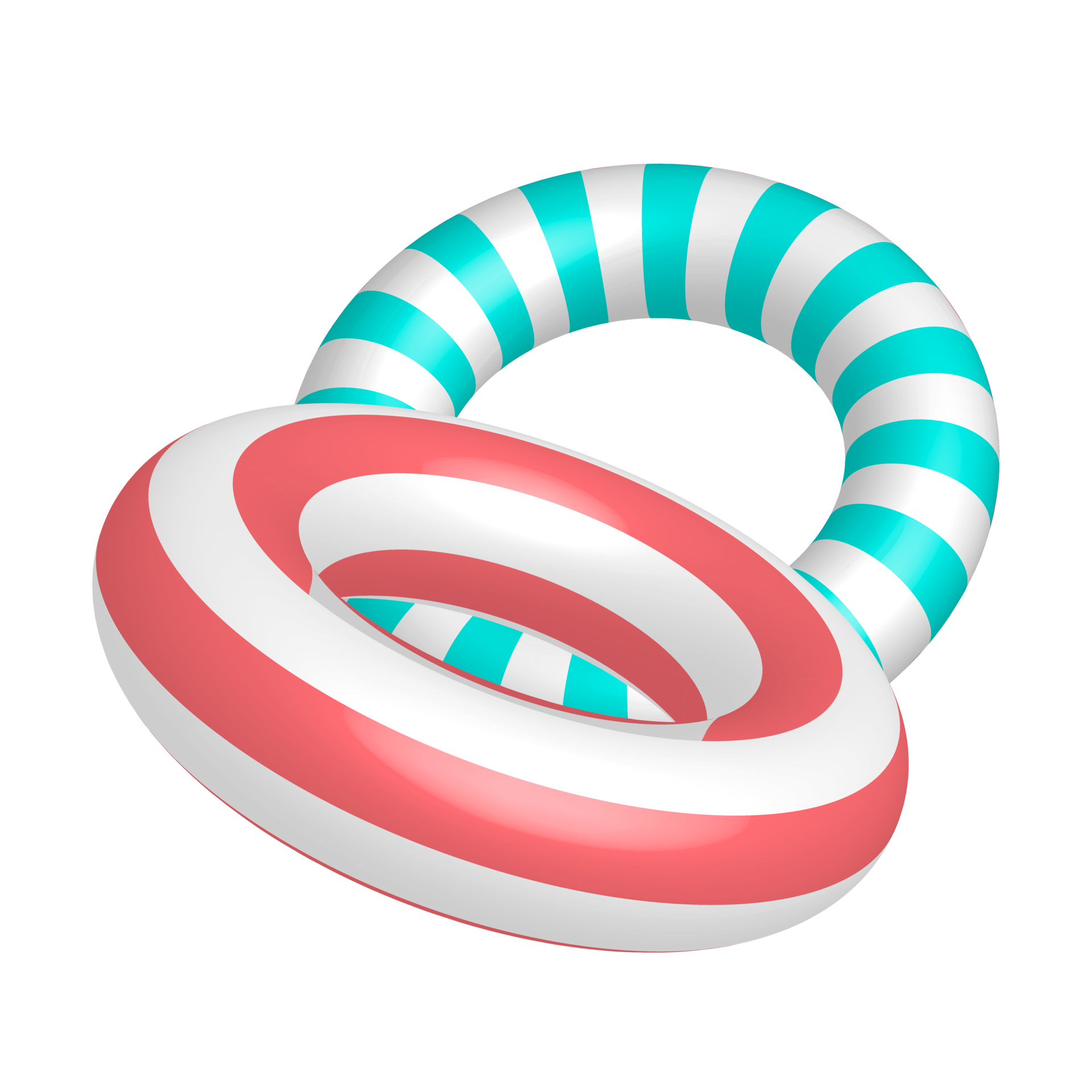 Free Colorful summer swim rings 23251168 PNG with Transparent Background