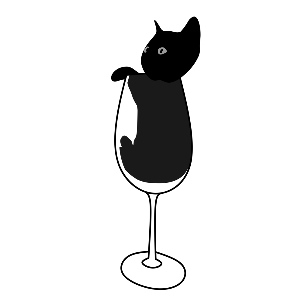 Funny cat art png