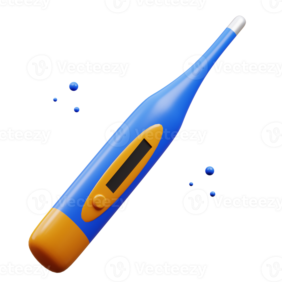 thermometer 3D Illustration png