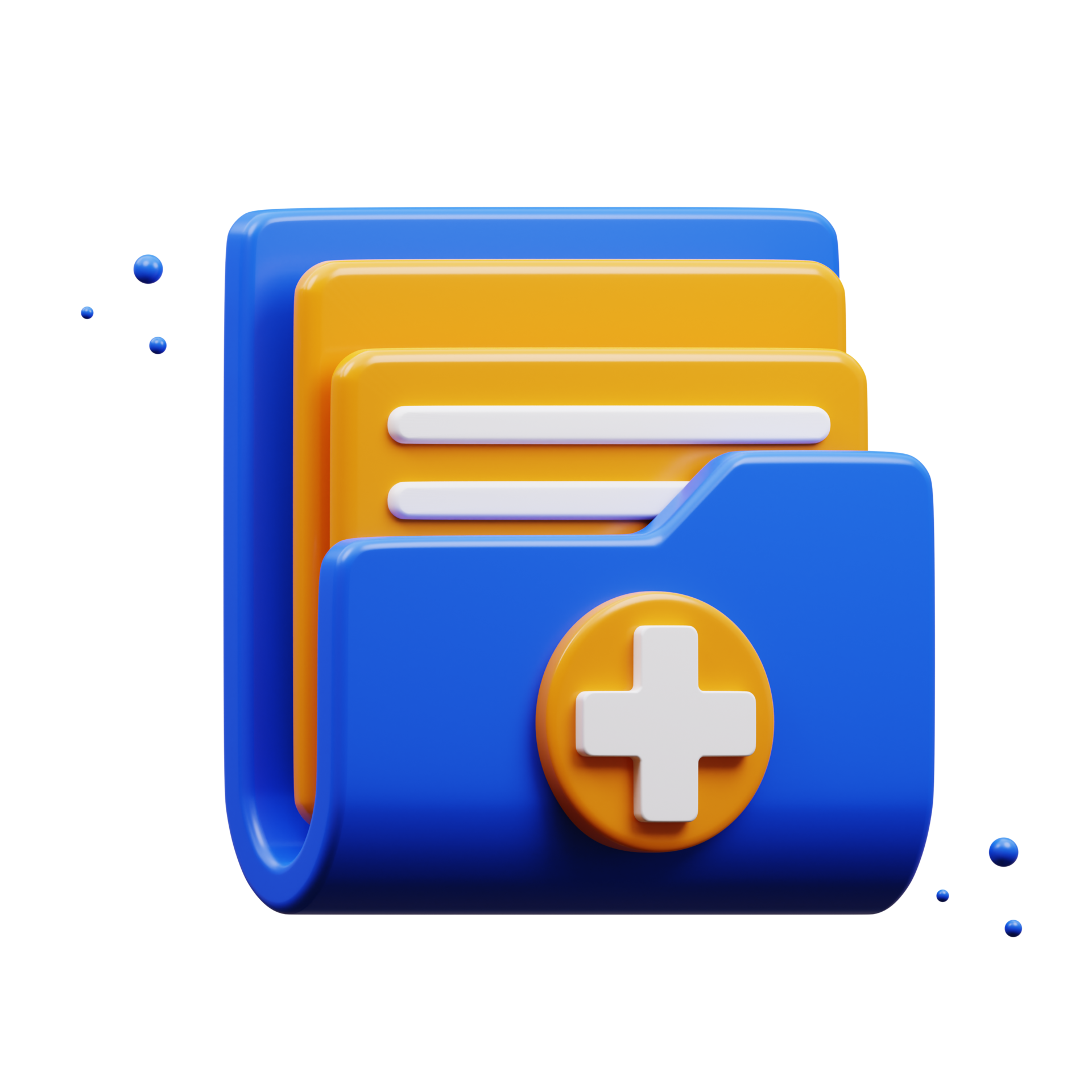 medical file 3D Illustration 23252160 PNG