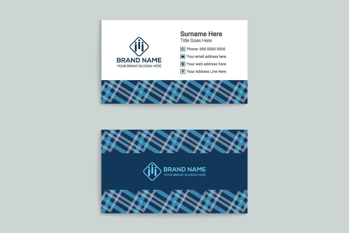 Simple business card template 23252782 Vector Art at Vecteezy Simple business card template 23252782 Vector Art at Vecteezy