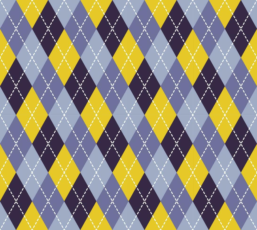 Argyle Pattern vector ,Fabric texture background