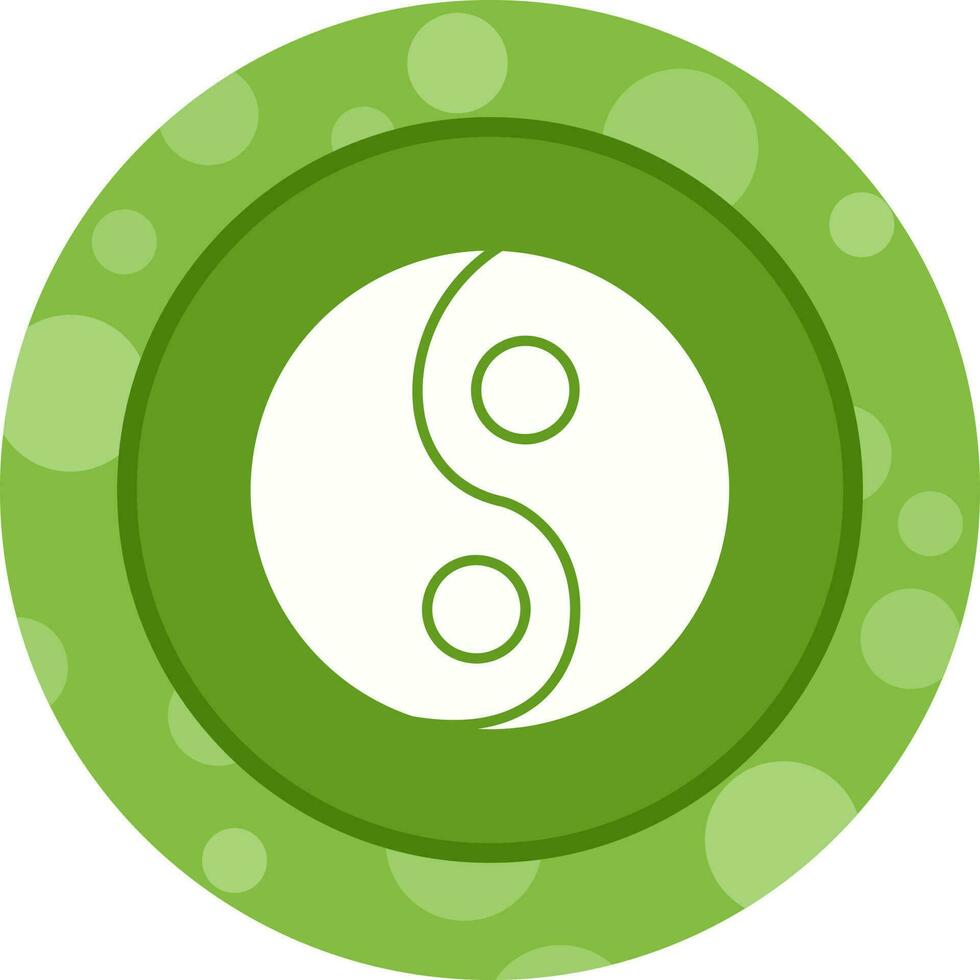 Yin Yang Vector Icon