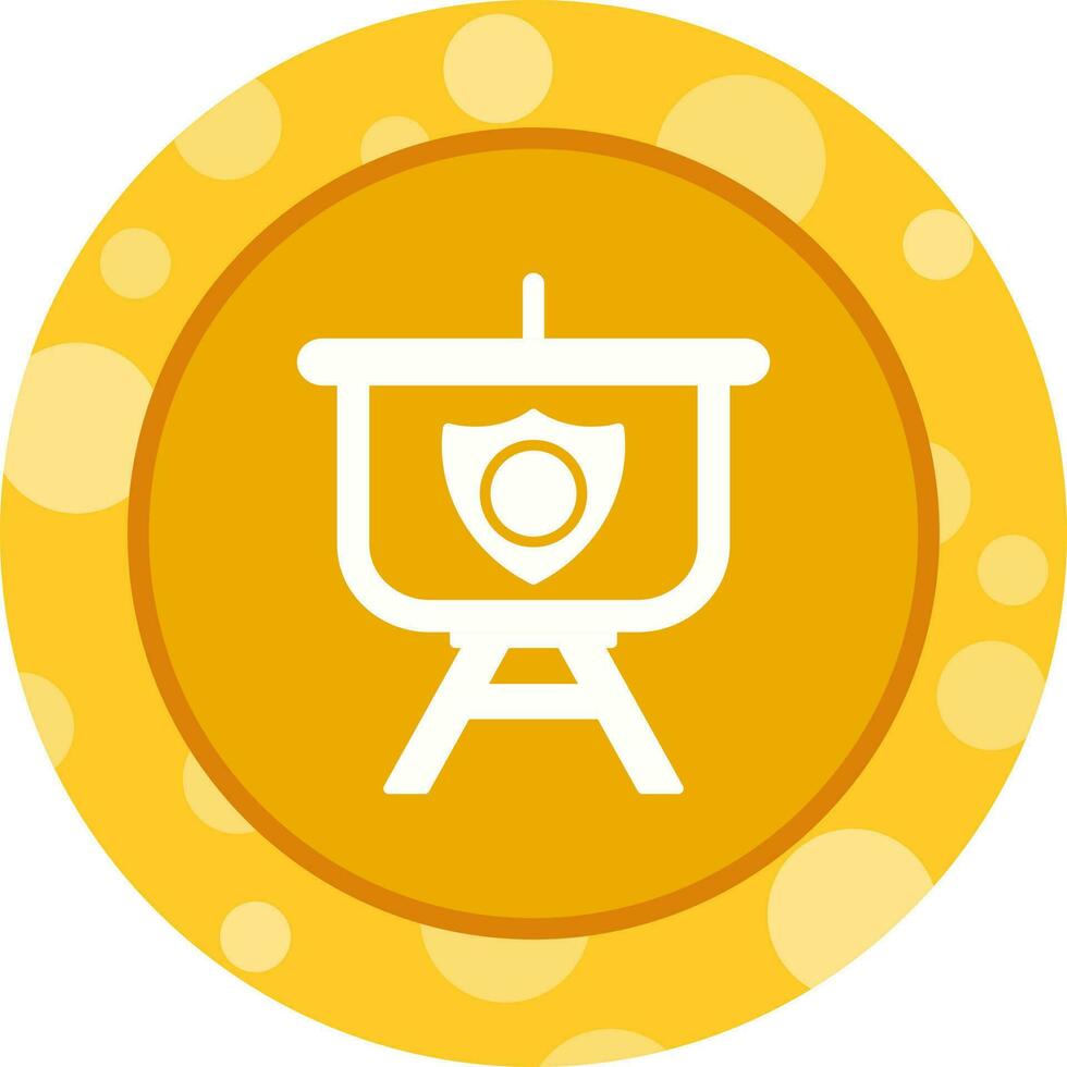 Security Presentation Vector Icon