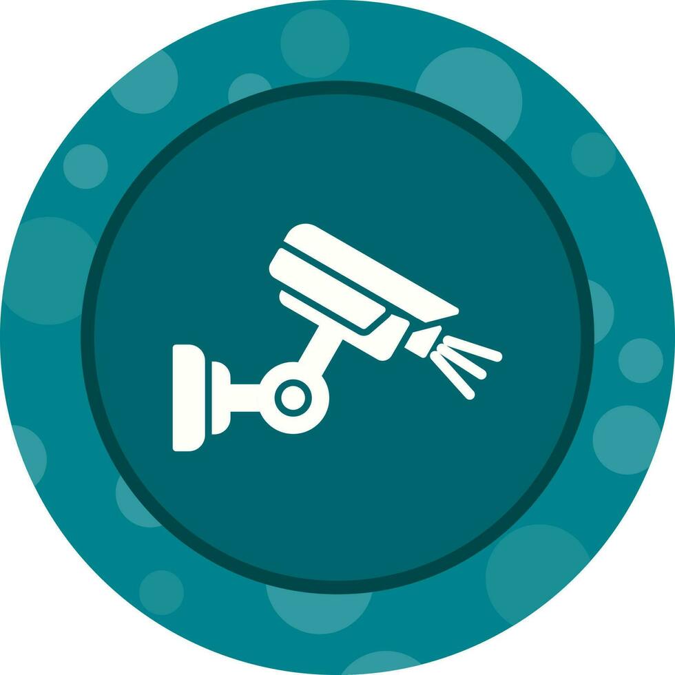 icono de vector de cámara de seguridad