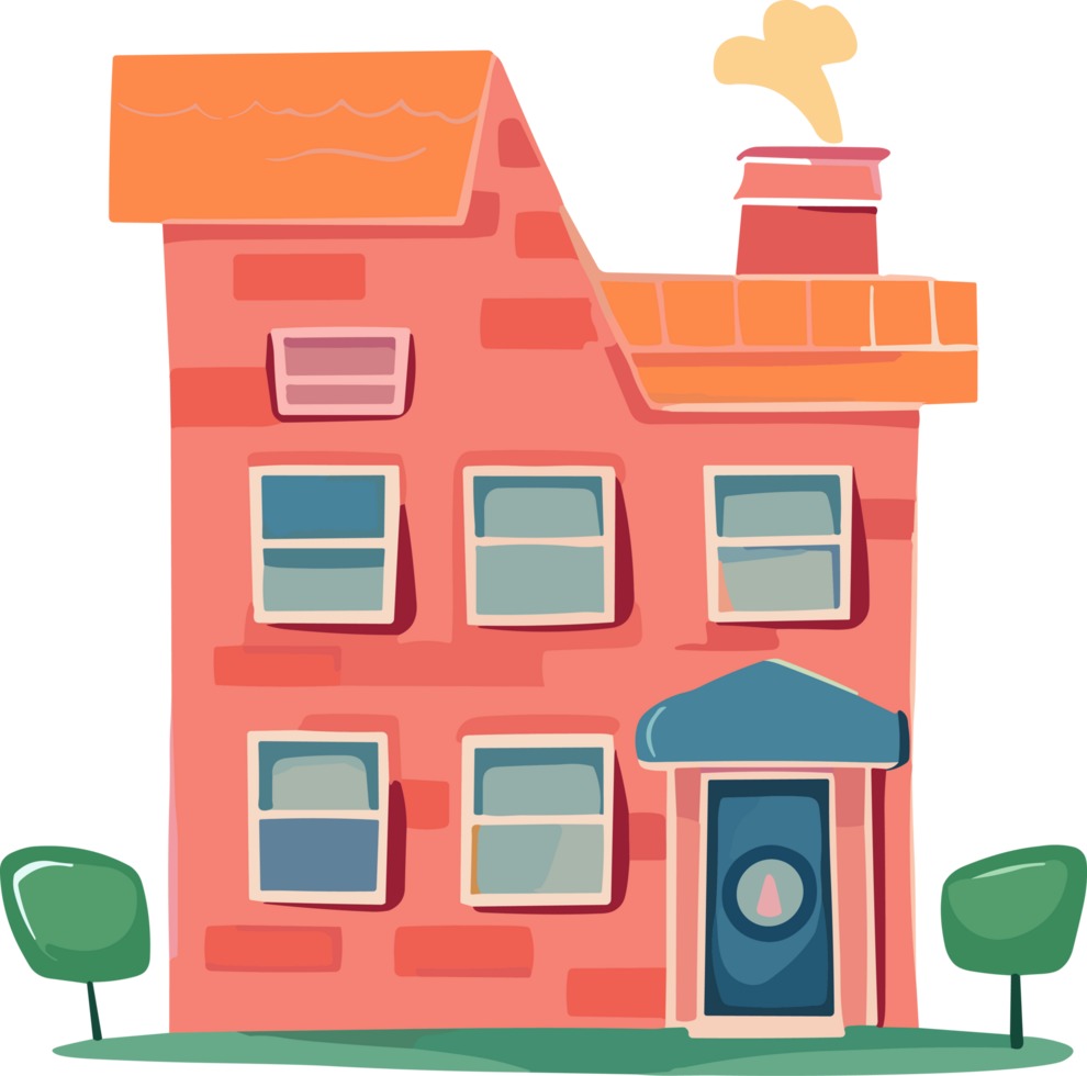 Home is Where the Heart Is, Cute House Drawings png