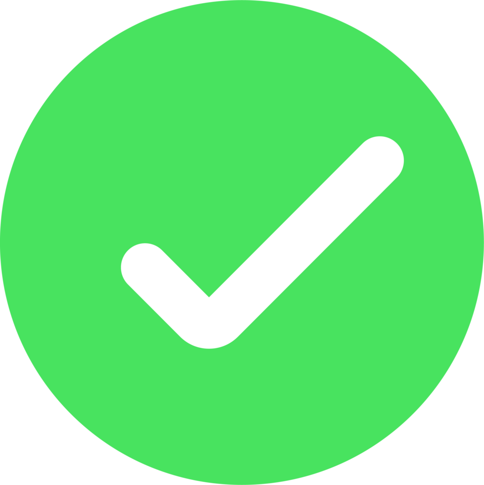Checkmark sign symbol png