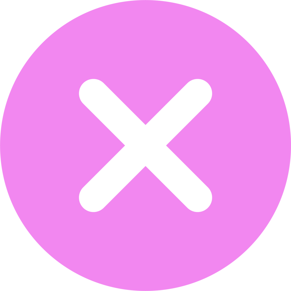 Cross sign symbol png