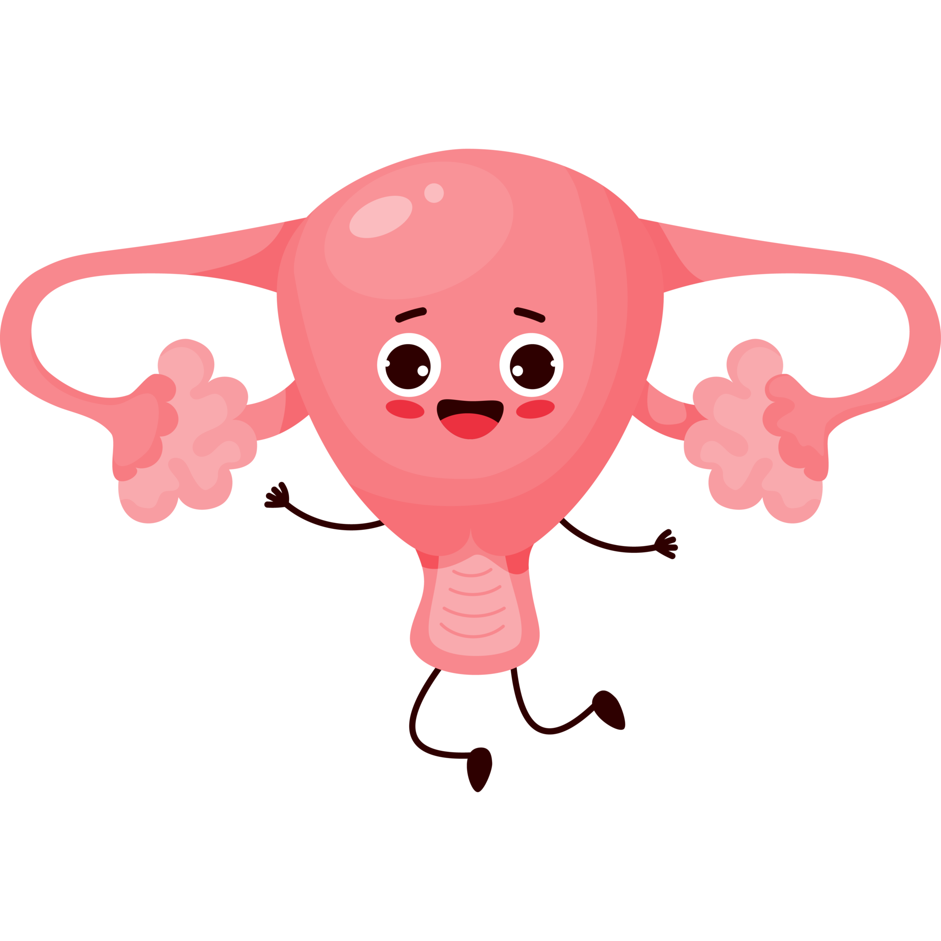 happy cartoon uterus 23254413 PNG