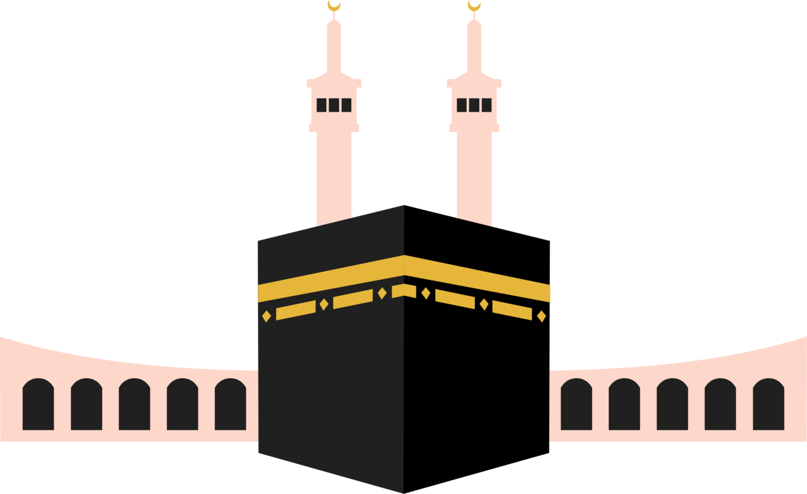 kaaba musulman pèlerinage png