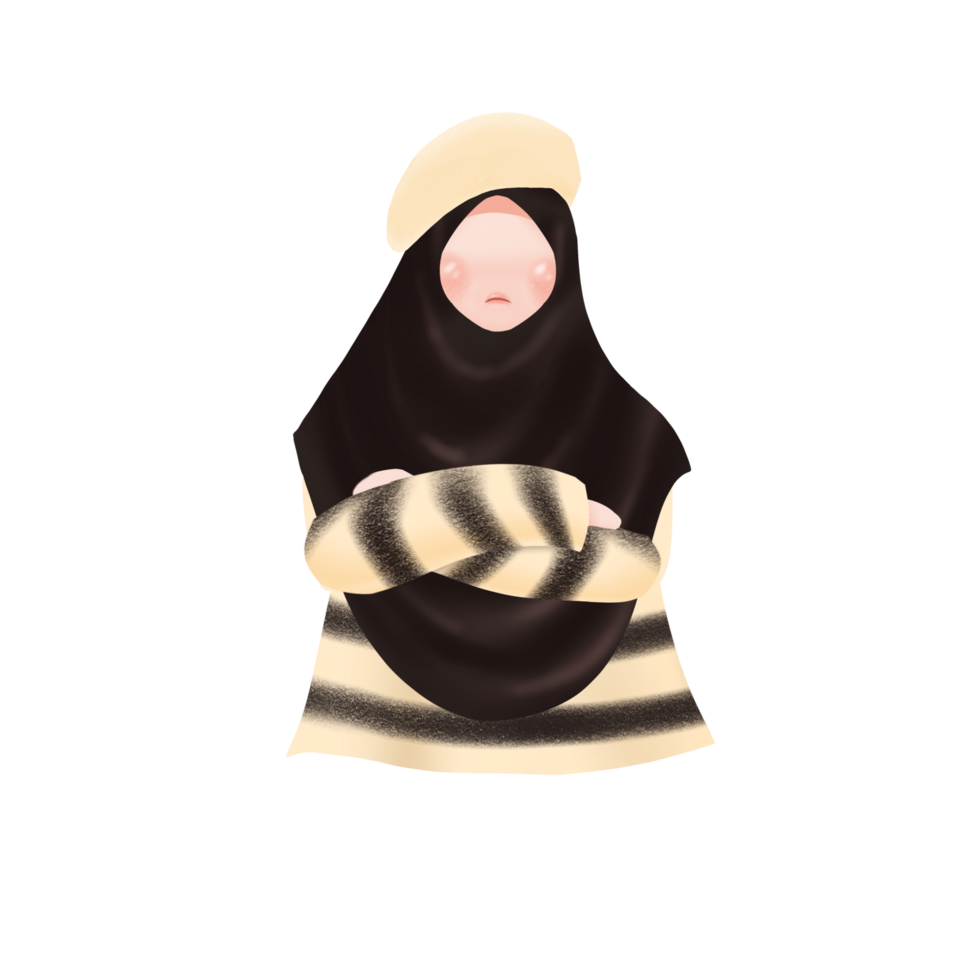 Hijab woman Illustration png