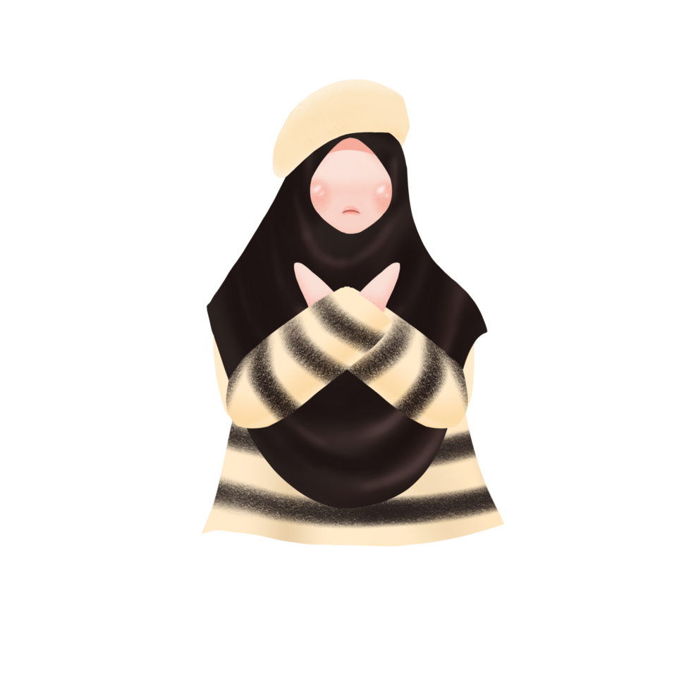 Hijab woman Illustration png