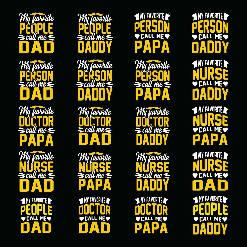 My Favorite People Call Me Daddy Gift Father's Day T-Shirt My Favorite People Call Me Daddy Gift Father's Day T-Shirt