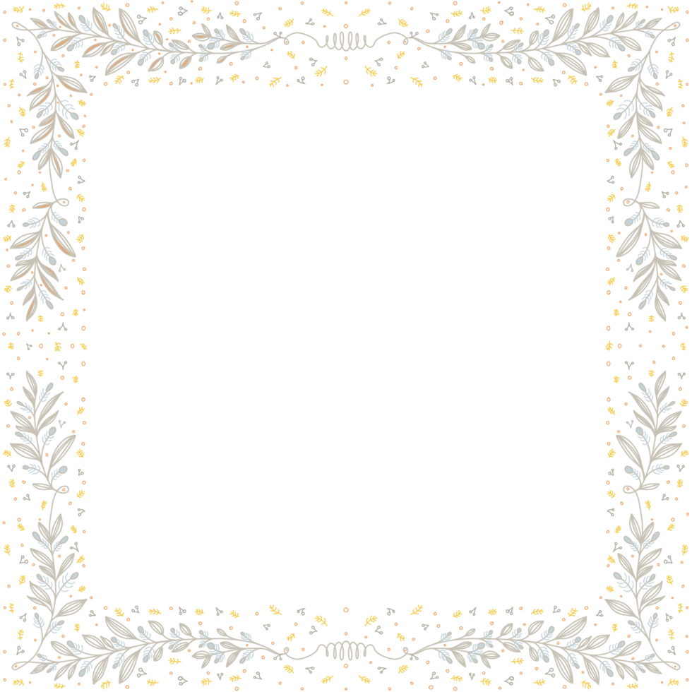 Botany Simple Frame png