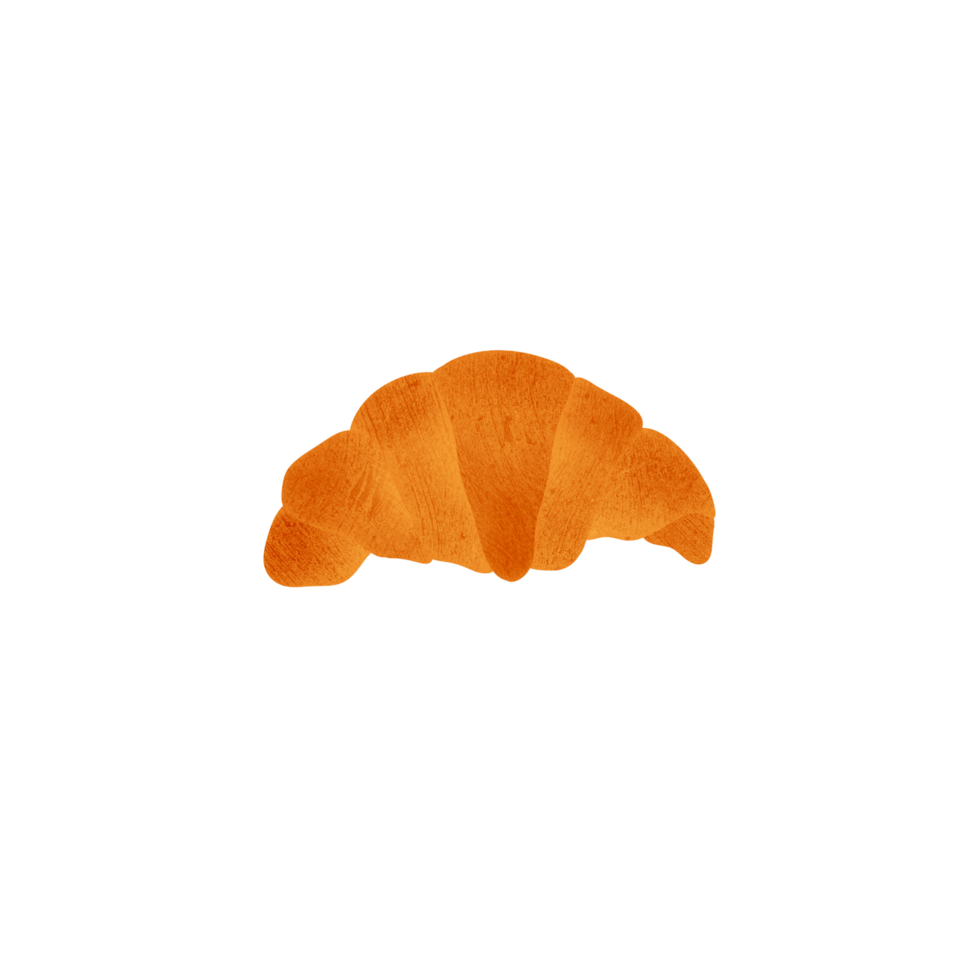 knusprig frisch Croissant png