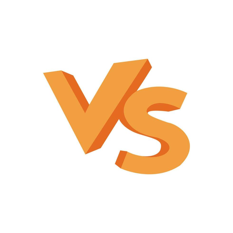 Opposition golden letters vs logo vector