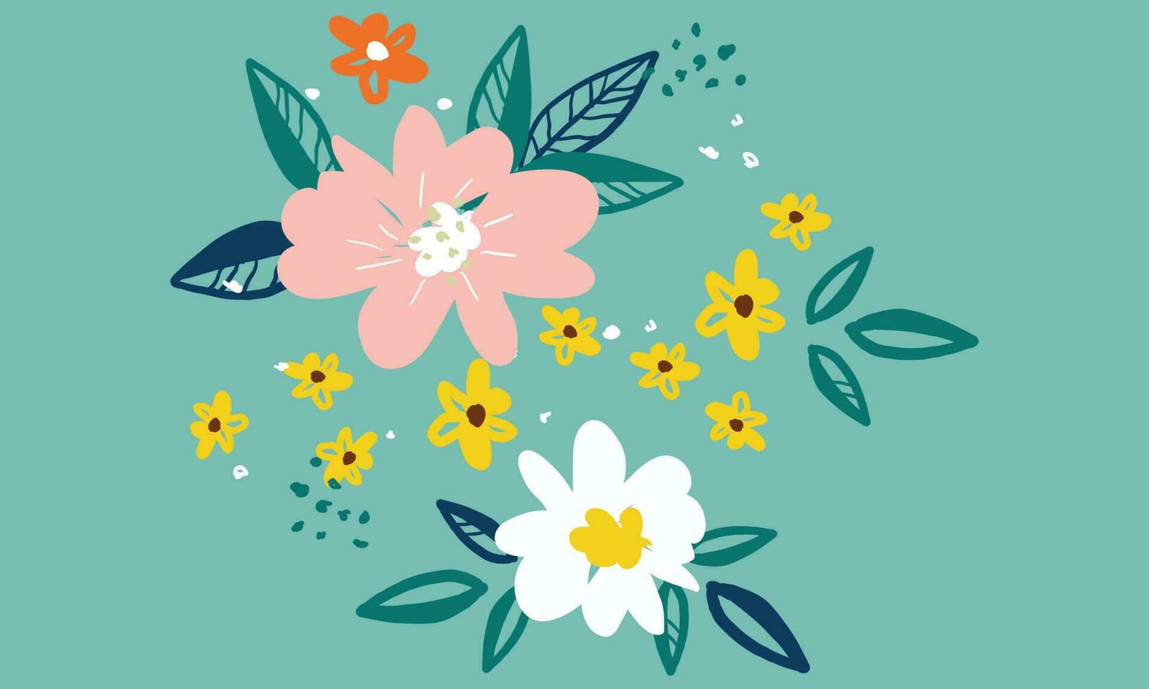 floral resumen sin costura patrones vector