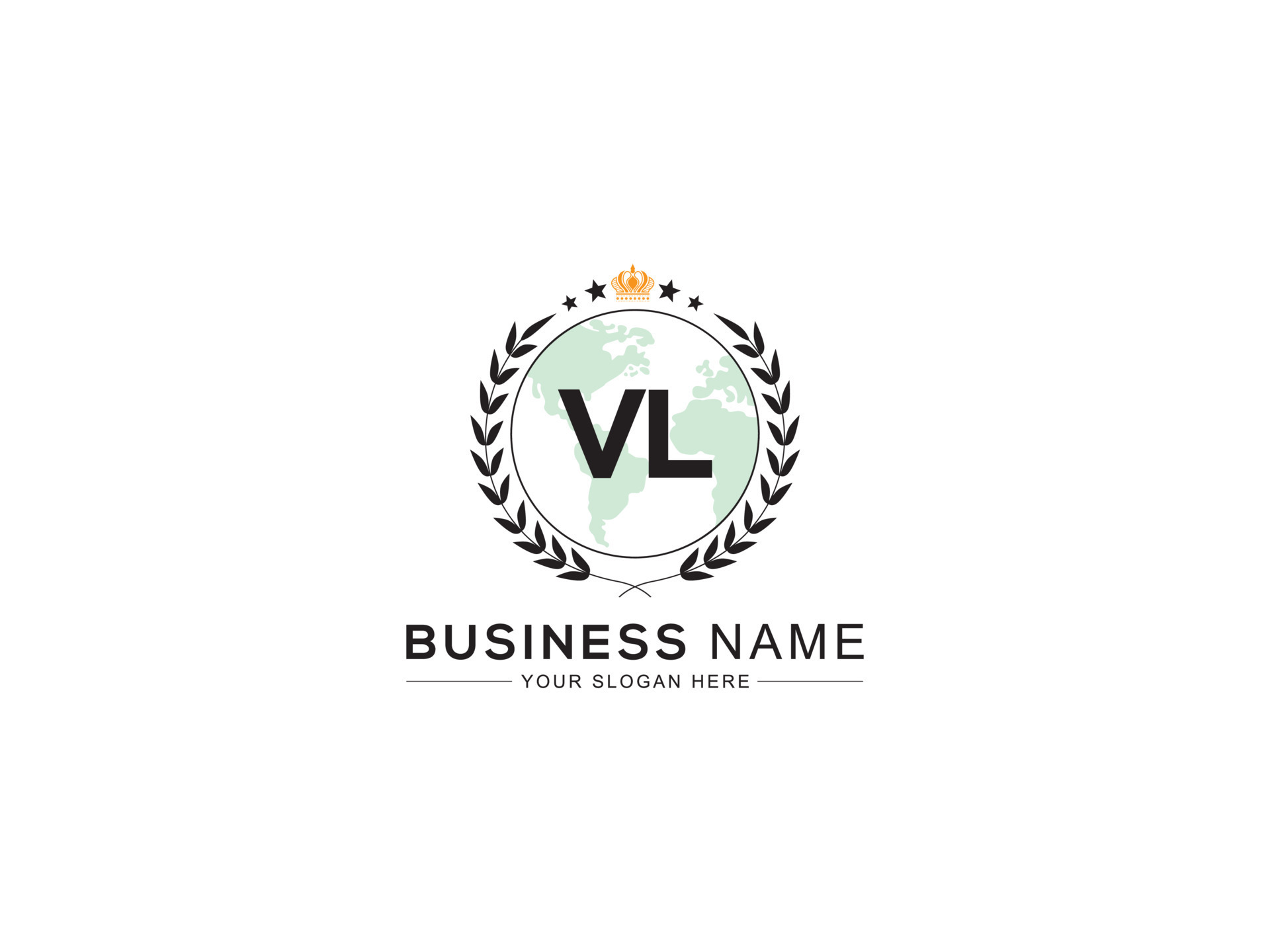 Premium Vector  Vector brand identity corporate vl letter logo design  vector template