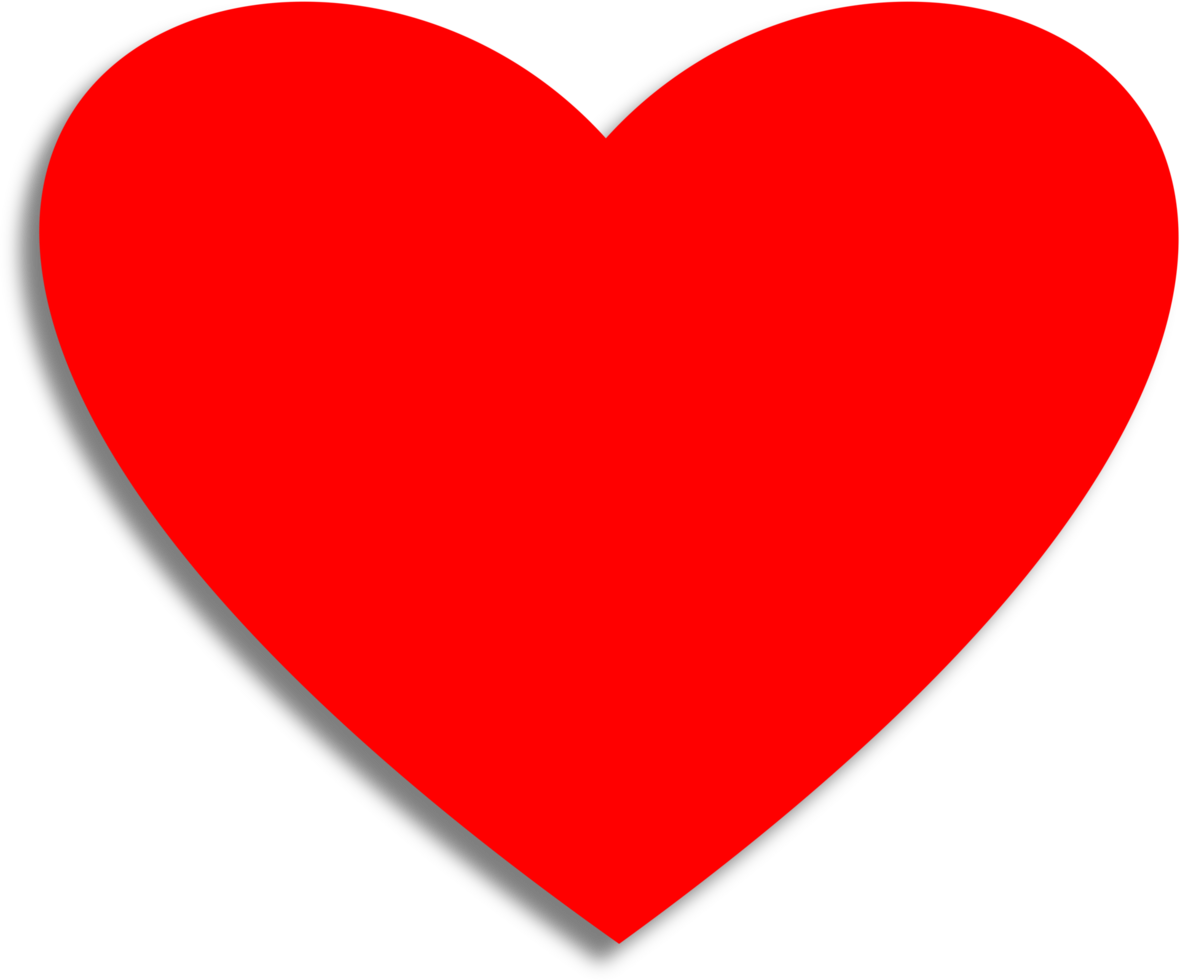 red heart icon png