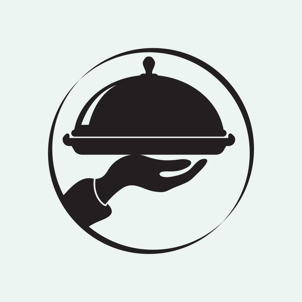 Cocinando icono logo creativo vector