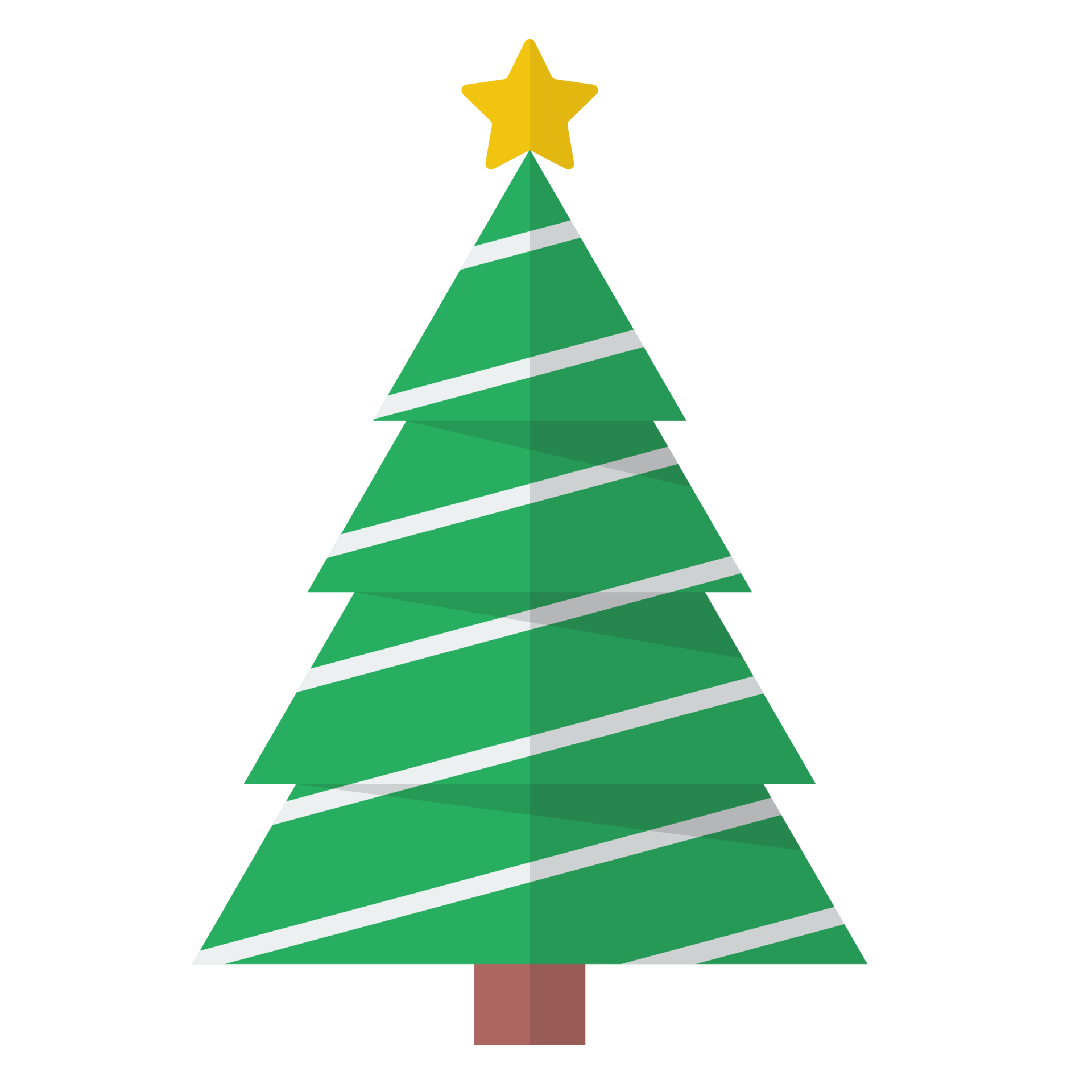 Christmas Tree Flat style 23256132 PNG