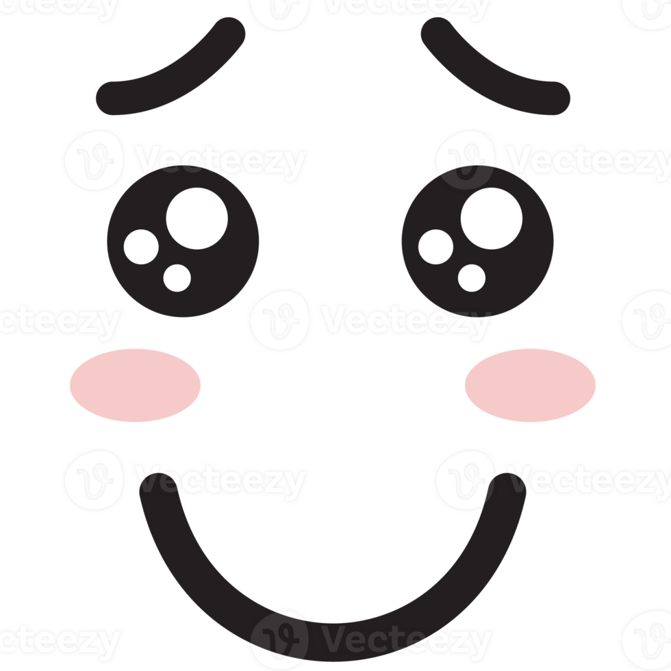 Cute Facial emoticons png